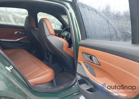 2022 BMW M3 Competition xDrive из США, поврежденный, VIN WBS43AY00NFN20909